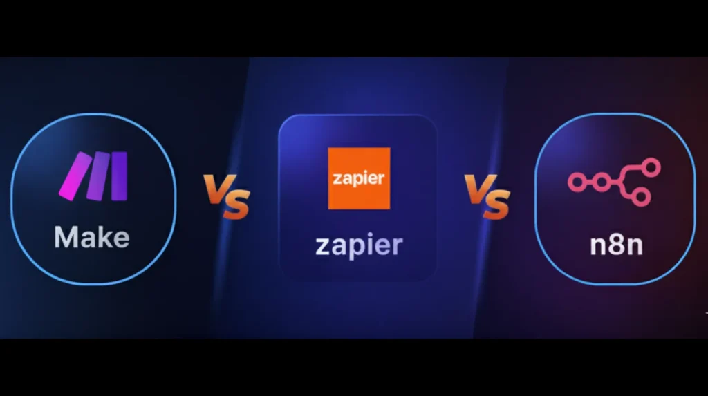 n8n vs Zapier vs Make